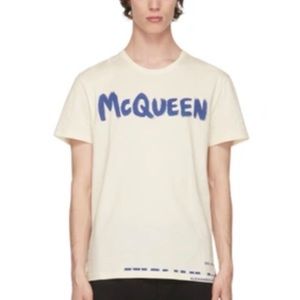 NWT Alexander McQueen Graffiti Short Sleeve
